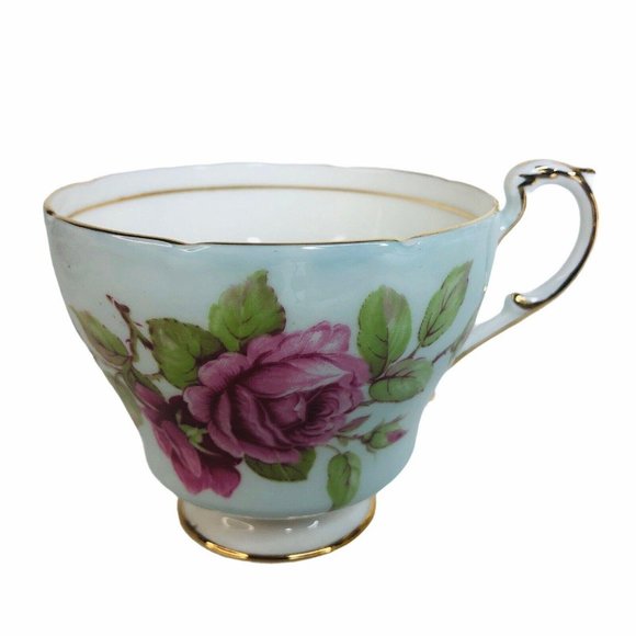 Paragon Tea Cup & Saucer Bone China Cabbage Rose - Picture 2 of 10